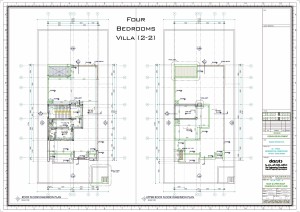 Four Bedroom Villa Plan 2-2