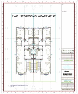 Two Bedroom Appartment plan